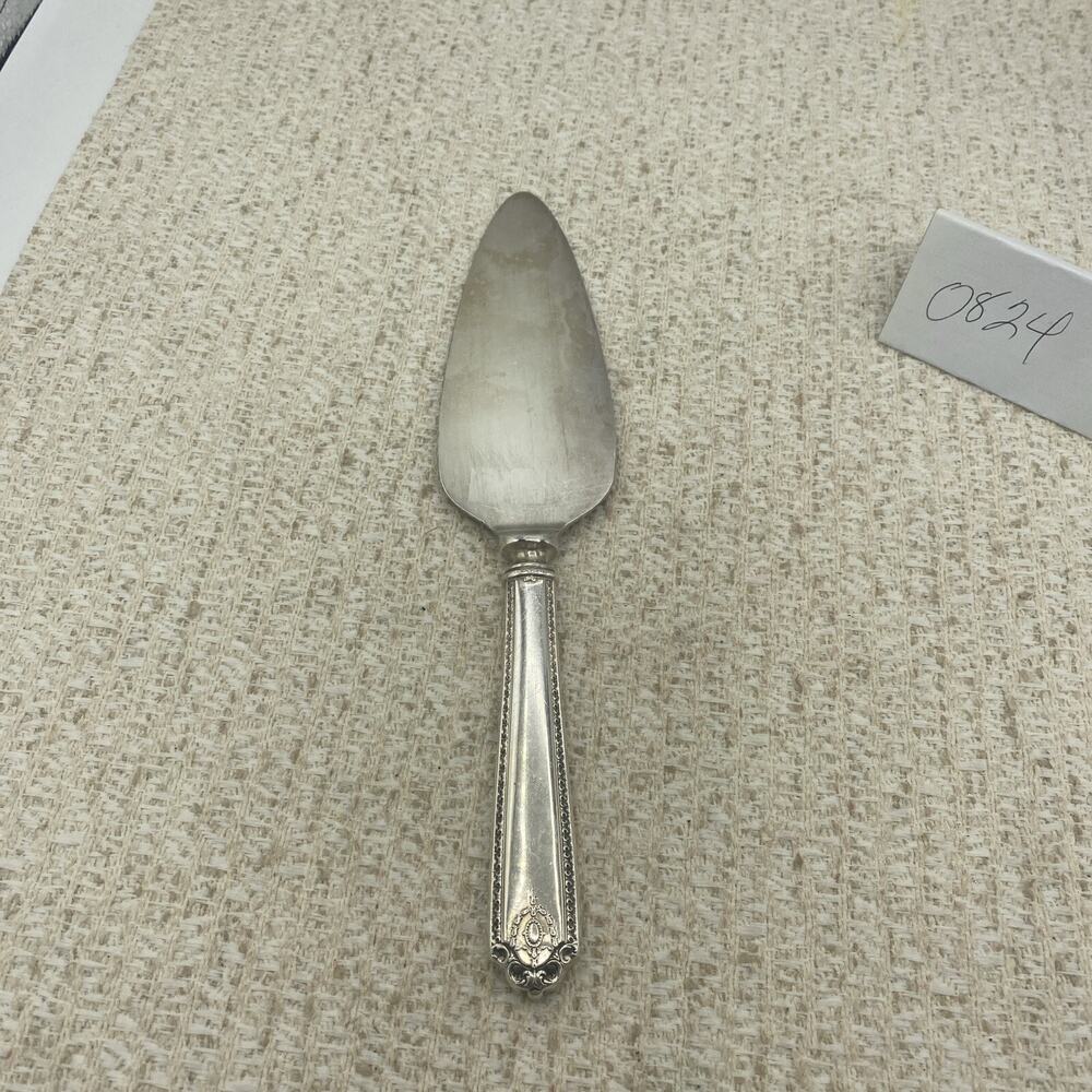 Wallace LUXOR Pie Cake Server 10" Silverplate Flatware 1924
